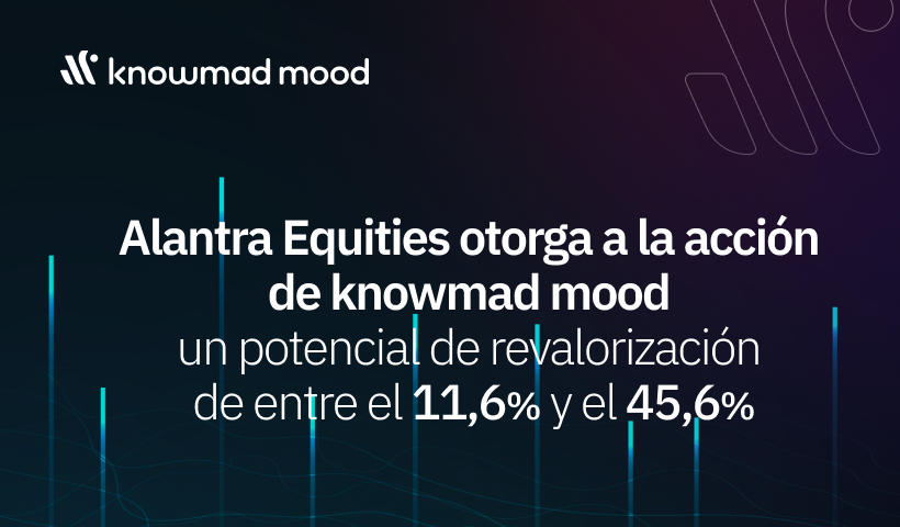 Gráfico con el logotipo de knowmad mood y el titular 