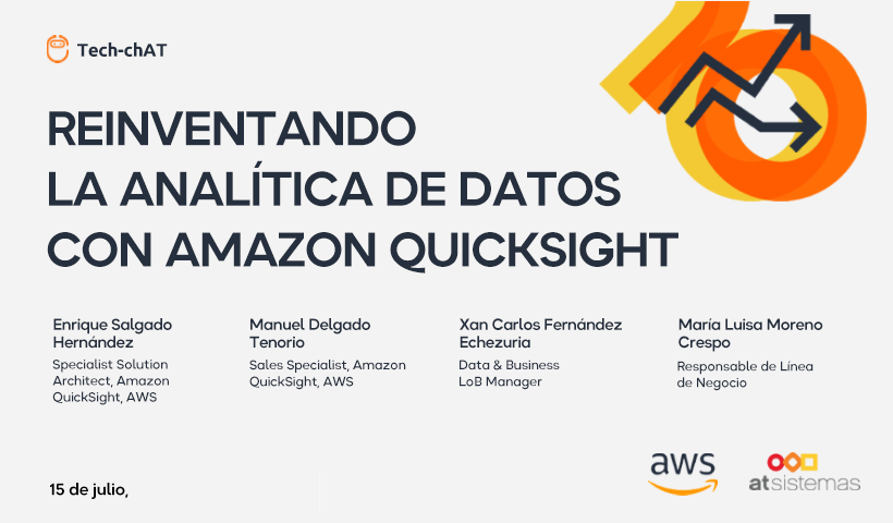 Reinventando la analítica de datos con Amazon QuickSight