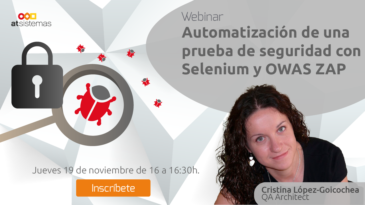 Selenium Zap Webinar Gratuito: Automatización de una prueba de seguridad con ...