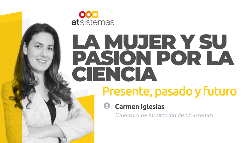 Cartel webinar mujer en la ciencia