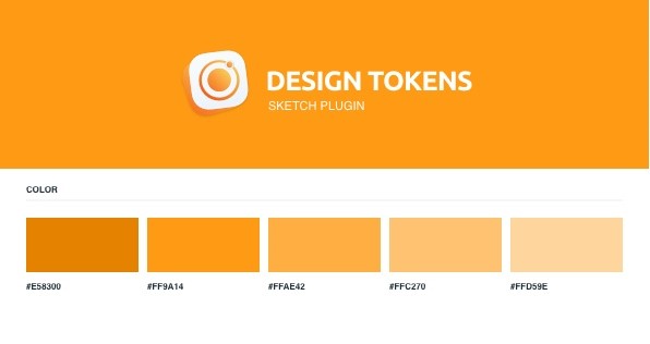 Con Sketch puedes usar complementos tal y como Design Tokens, como su nombre bien indica.