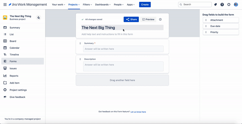 Jira Work Management